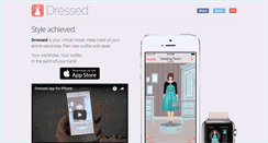 Desktop Screenshot of dressedapp.net